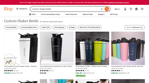 Etsy - Custom Shaker Bottles