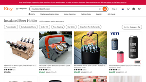 Etsy - Custom Insulated Beer Holders