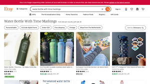 Etsy - Motivational Water Bottles