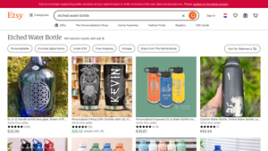 MountainCraftsBlueCo - Customizable Insulated Etched Water Bottle
