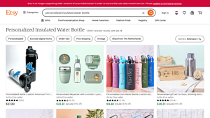 Etsy - Personalized Insulated Water Bottles