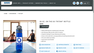 Evans MFG - 28 oz. On The Go Tritan™ Bottle
