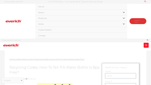 Everich - BPA-Free Water Bottles