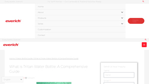 Everich - Tritan Water Bottles