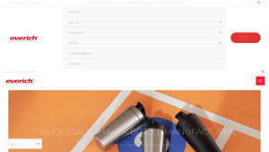 Everich - Protein Shaker Bottles