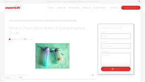Everich - Tritan Water Bottles