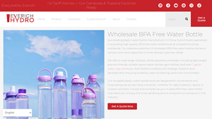 Everich Hydro - BPA Free Water Bottles