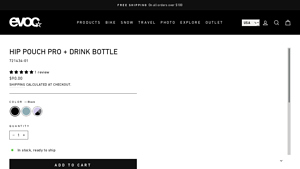Evoc Sports - Hip Pouch Pro + Drink Bottle
