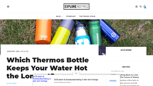 GSI Outdoors - Glacier Stainless Vacuum Bottle