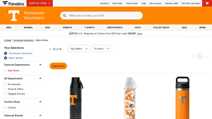 Tennessee Volunteers - Tervis Full Speed 36oz. Venture Stainless Steel Water Bottle