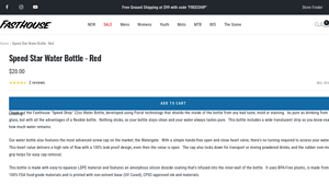 FastHouse - Speed Star Water Bottle