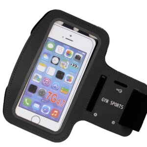 Sport Arm Holder: Secure Touch - Window for Running & Gym