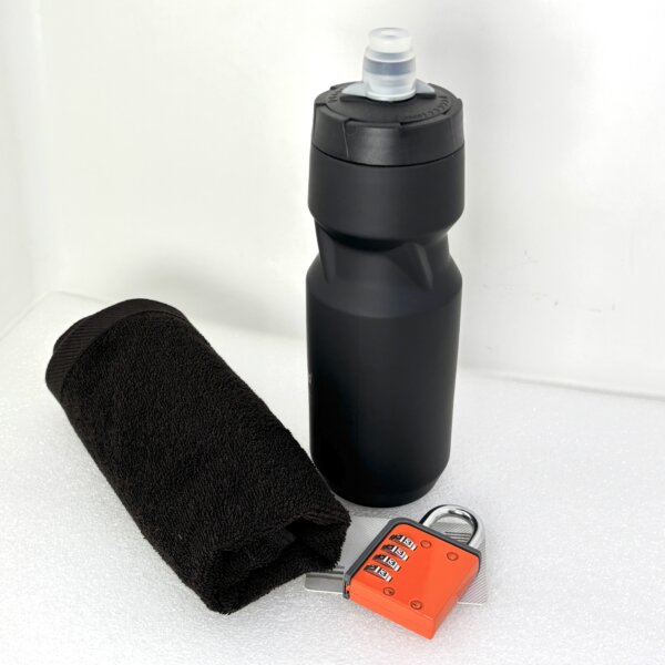 Premium Gym Starter Kit: Complete Luxury Pack with Bottle, Towel, Lock and 1 - Month Membership - Image 5