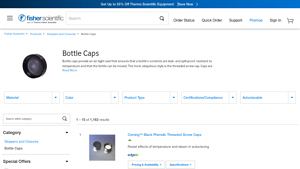 Fisher Scientific - Bottle Caps