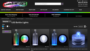 Flashing Blinky Lights - Lighted Wine Stoppers