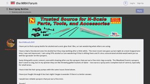 MRH - Alcohol and Scenic Glue Spray Bottles