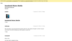 VBV - Insulated Water Bottle 64oz
