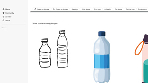 Freepik - Water Bottle Drawings