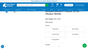 Fresh Water Systems - BlenderBottle® Classic 28 oz Shaker Bottle