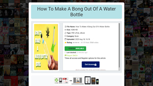 Space Needle - DIY Water Bottle Bowl