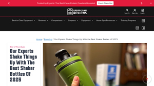 Garage Gym Reviews - Insulated Shaker Bottle