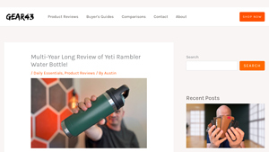 Yeti - Rambler Water Bottle 18oz