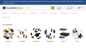 Glass Bottle Outlet - Glass Bottles & Roll-On Options