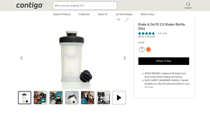 Contigo - Fit Shake & Go 2.0 Shaker Bottle