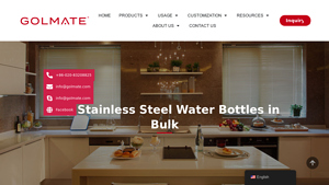 Golmate - Stainless Steel Water Bottles