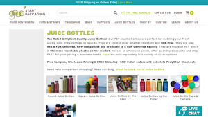 Goodstart Packaging - BPA-Free Plastic Juice Bottles