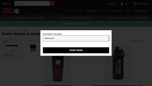 Gorilla Wear - Sustainable Shaker and Water Bottles