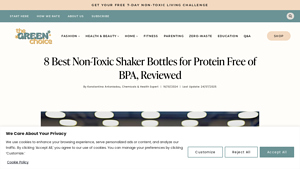 Green Choice Lifestyle - Best Non-Toxic Shaker Bottles