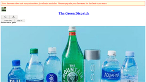 Green Dispatch - Bottled Water Insights