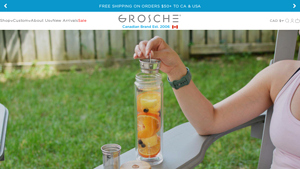 GROSCHE - CHICAGO Insulated Stainless Steel Water Bottle