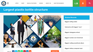 PepsiCo - Largest Plastic Bottle Structure