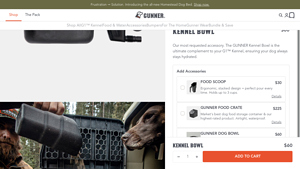 GUNNER - Kennel Bowl