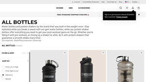 Gymshark - Water Bottles & Protein Shakers