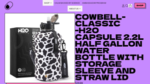 Cowbell - 2.2L Half Gallon Water Bottle