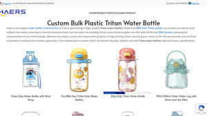 Haers - Tritan Water Bottles