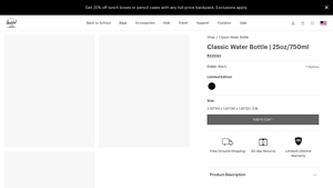 Herschel - Classic Water Bottle 25oz