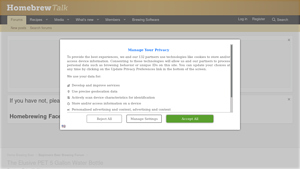 HomebrewTalk - 5 Gallon PET Water Bottle