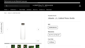Legend - Atlantic .5 L. Lidded Water Bottle