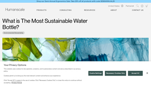 Humanscale - Sustainable Water Bottles