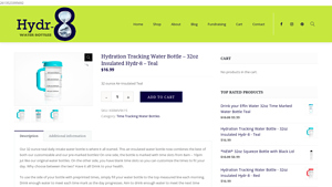 Hydr-8 - 32oz Insulated Water Bottle