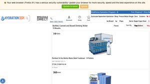 Hydration Depot - Bulk Bottled and Canned Water