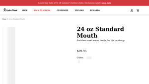Hydro Flask - 24 oz Standard Mouth