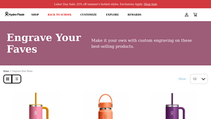 Hydro Flask - Best-Selling Engraved Products