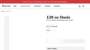 Hydro Flask - Oasis Bottle