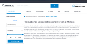 Identity Links - Custom Spray Bottles