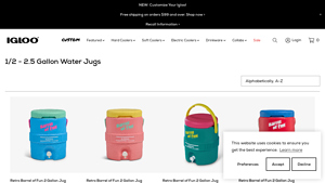 Igloo - Retro Barrel of Fun 2 Gallon Jug